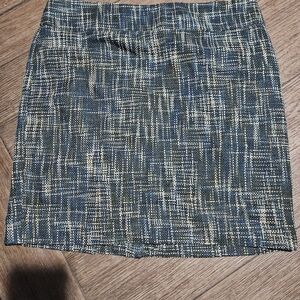 The Limited blue skirt